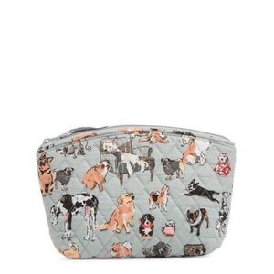 (2) Vera Bradley Dog show make up bags, lined